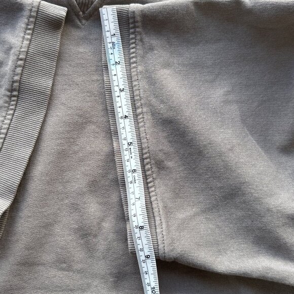 Cabelas Mens Short Sleeve Sweatshirt XL Gray 100% Cotton Crew Neck Vintage - Picture 7 of 7